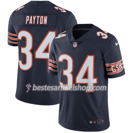 Herren Chicago Bears Trikot Walter Payton 34 Nike Navy